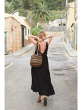Black Linen Tank Dress