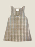 Gingham Linen Mini Dress