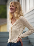 Pointelle Cardigan