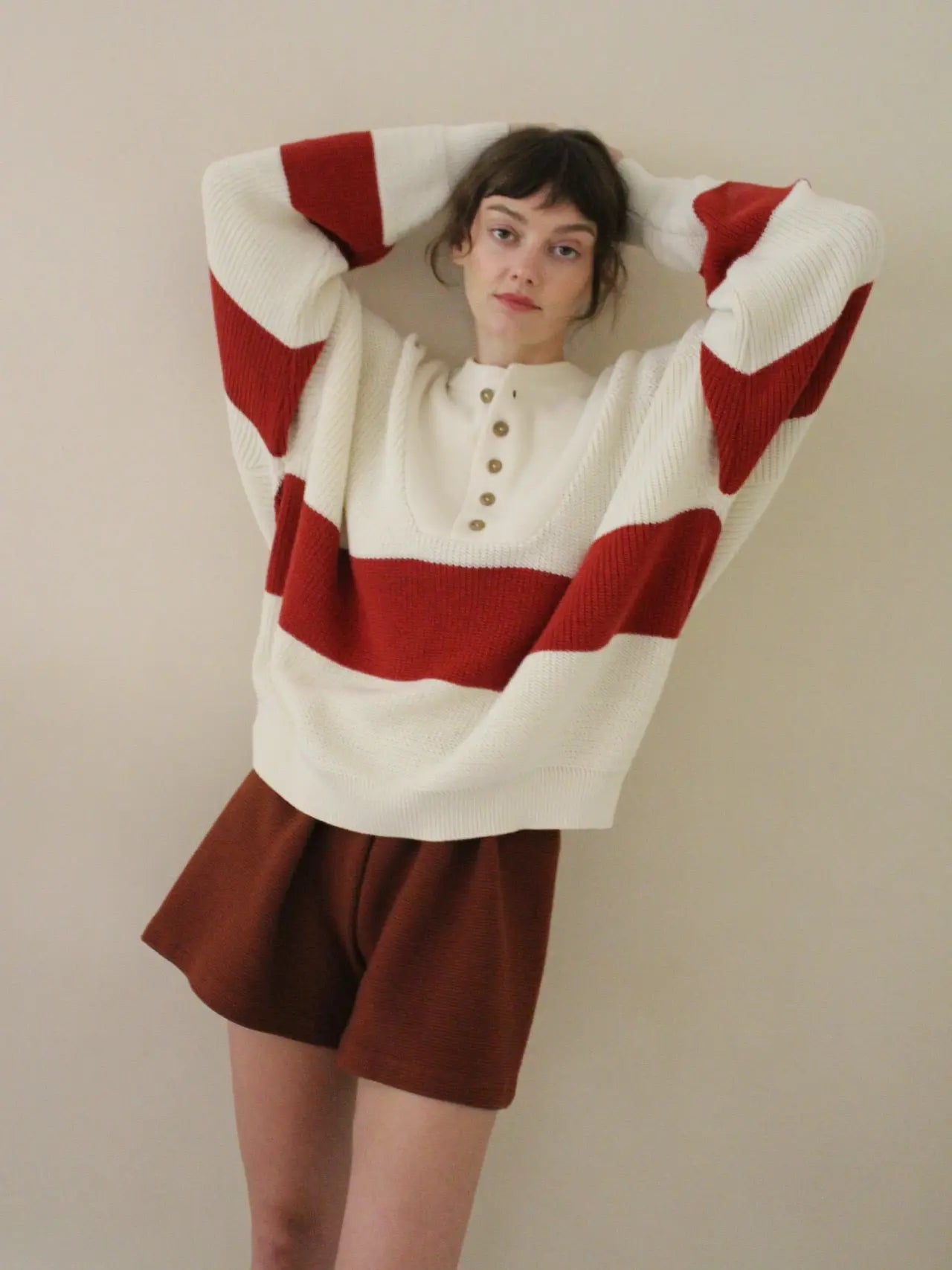 Organic Striped Henley