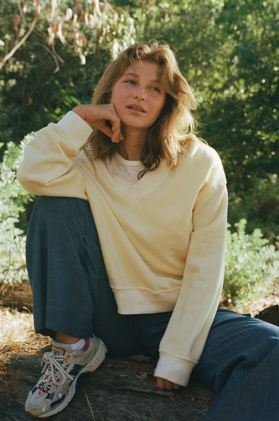 V-Neck Sweatshirt